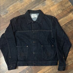 Polo Western by RRL Limited Edition 1 of 200 Indigo Blue Denim - Size Large